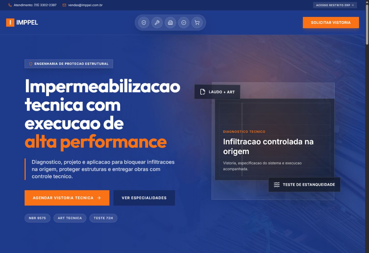 IMPPEL website home page